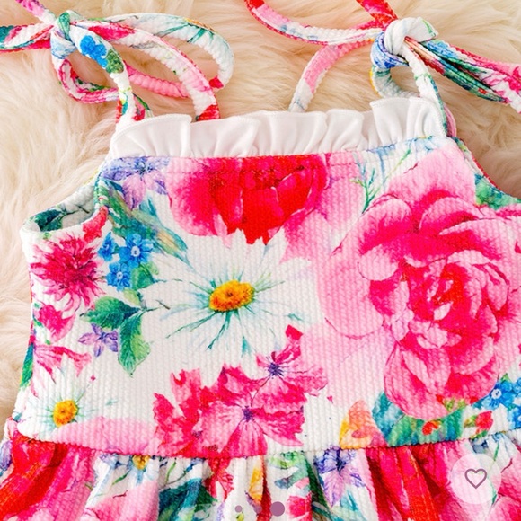 Girl Boutique Floral Dress - Picture 2 of 3